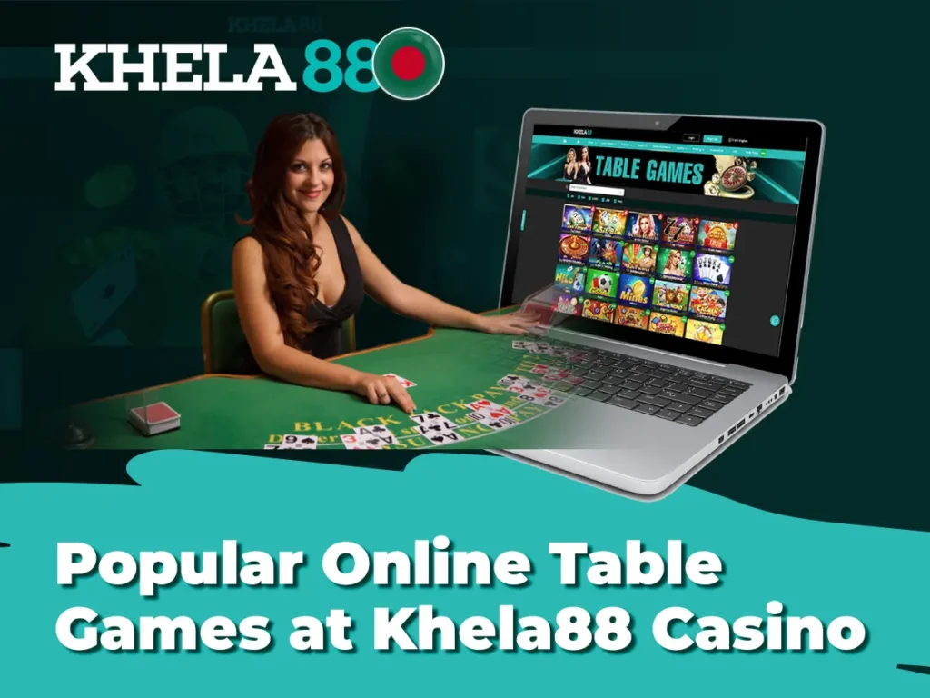 Popular Online Table Games at Khela88 Casino